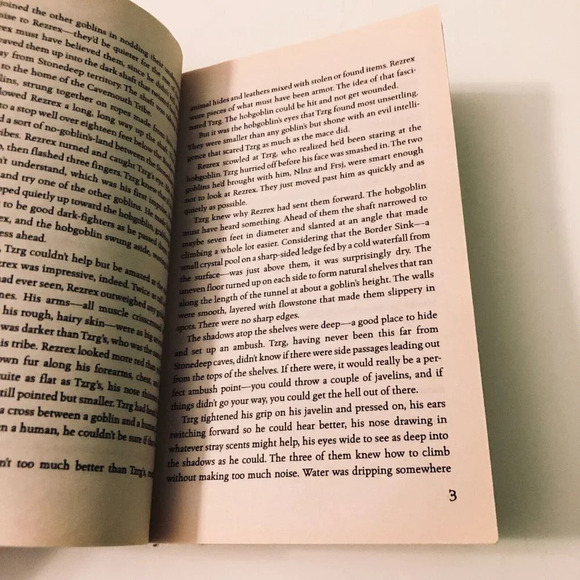 2002 The Savage Caves Dungeons Dragons Novel T H  Lain Print Wizards of Coast - Picture 12 of 16